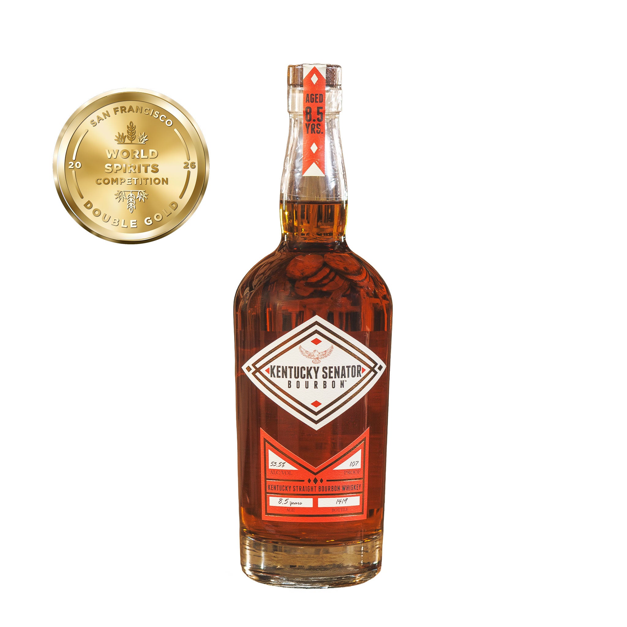 Kentucky Senator Release #7 Jim Bunning 8.5-Year 107 Proof Bourbon 750ml